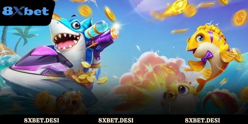 Hệ thống 3 phòng chơi trong bắn cá H5 8XBET