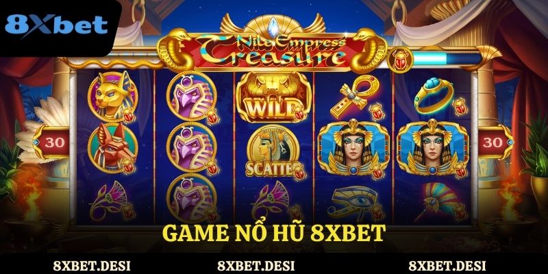 Giao diện Nổ Hũ 8XBET rực rỡ, hấp dẫn